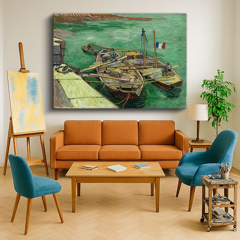 Ressam Kanvas Tablo 1043